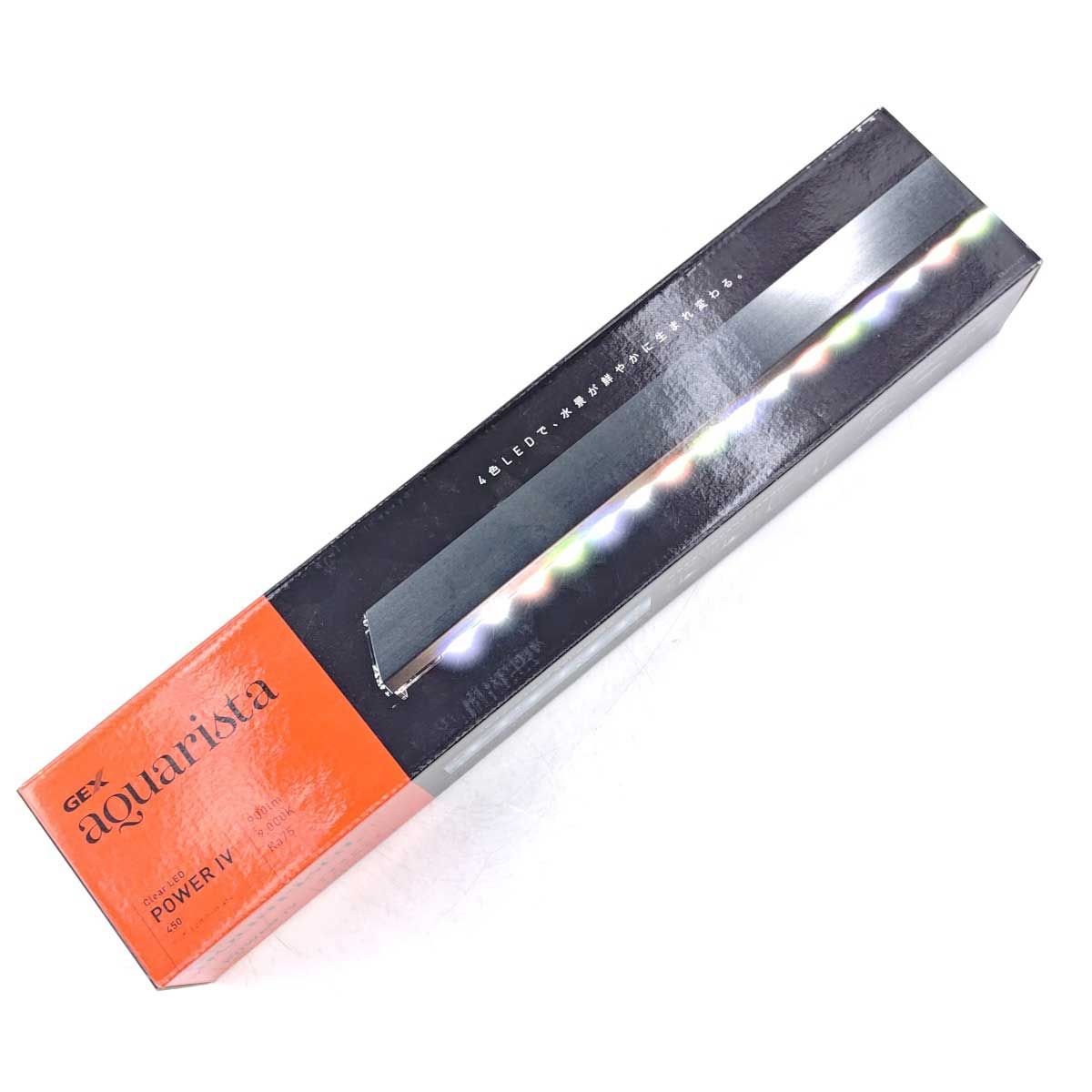 未使用】ジェックス aquarista Ga CLEAR LED POWER IV 450 GEX クリア