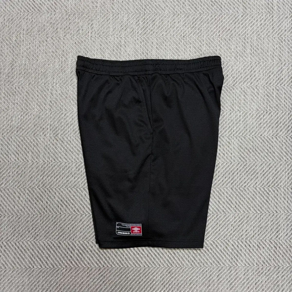 (XL)アンブロ ブラック 5分 ハーフパンツ
