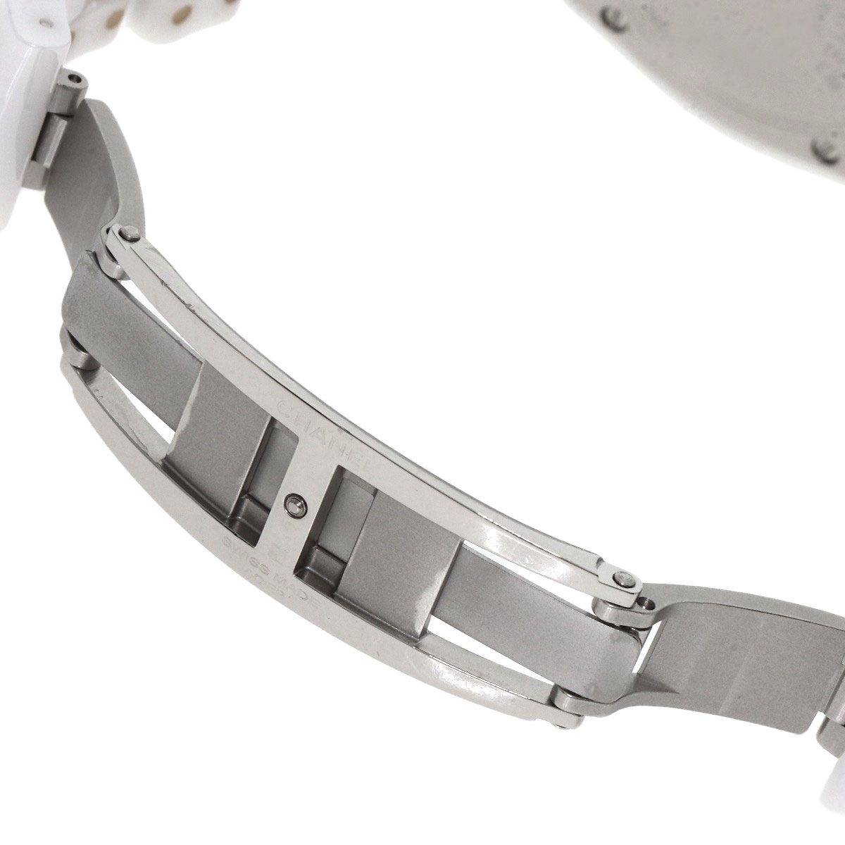 CHANEL シャネル H1628 J12 33mm 12P ダイヤモンド 腕時計 セラミック 