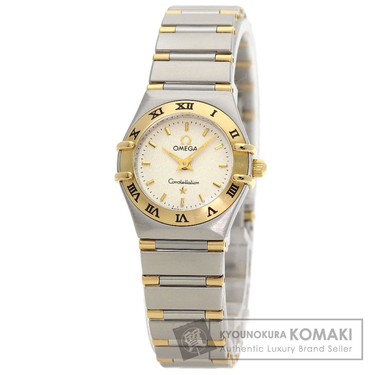 OMEGA オメガ 1372.30 コンステレーション ミニ 腕時計 SS SSxK18YG K18YG レディース [中古]