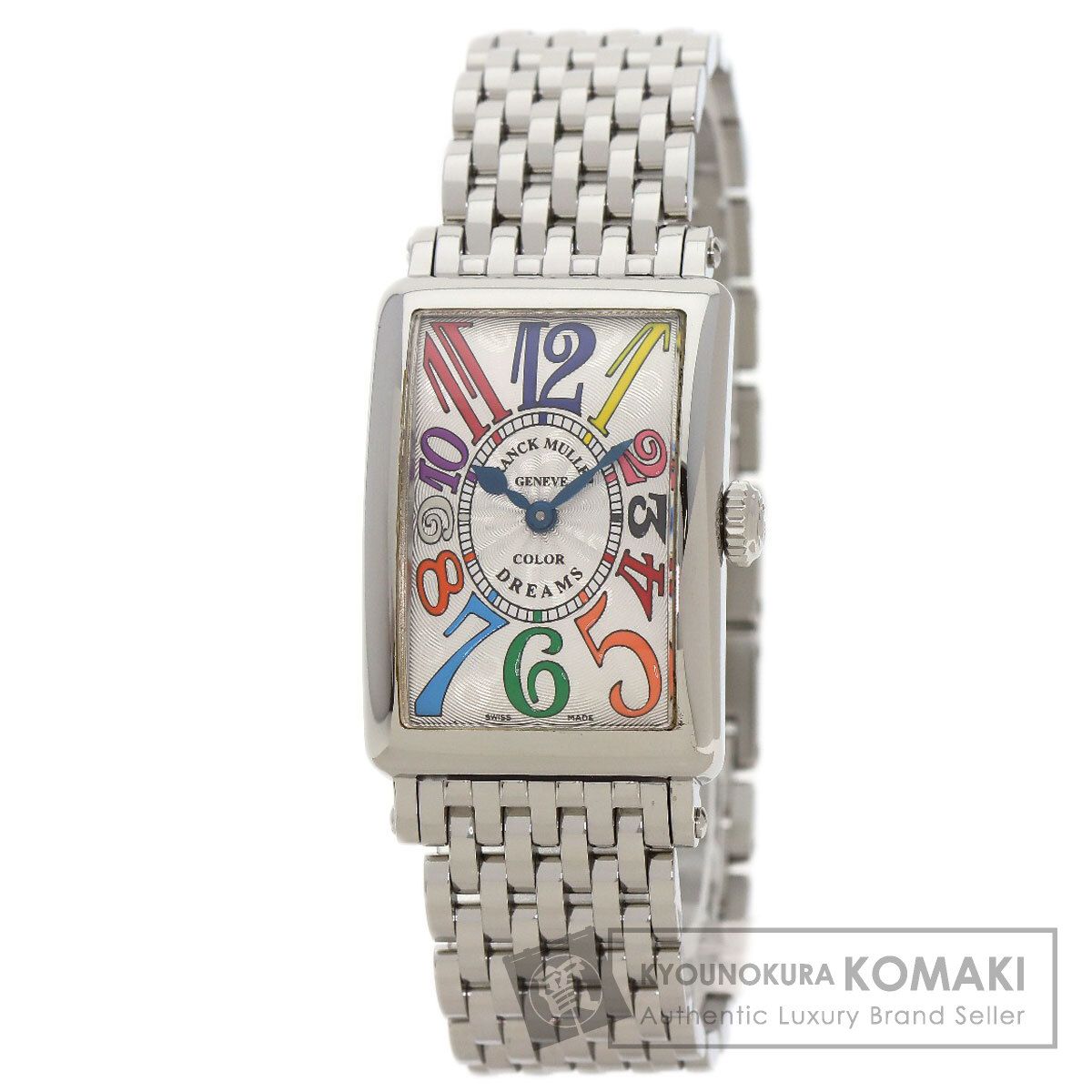 FRANCK MULLER フランクミュラー 902QZ ロングアイランド カラードリーム 腕時計 SS SS レディース [中古]