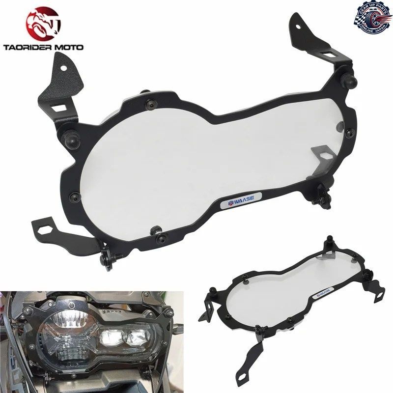BMW R1200GS R1250GS LC ADV R 1250 1200 GS ADVENTURE GSA 2013-2023用フロントヘッドライトグリルガードカバープロテクター