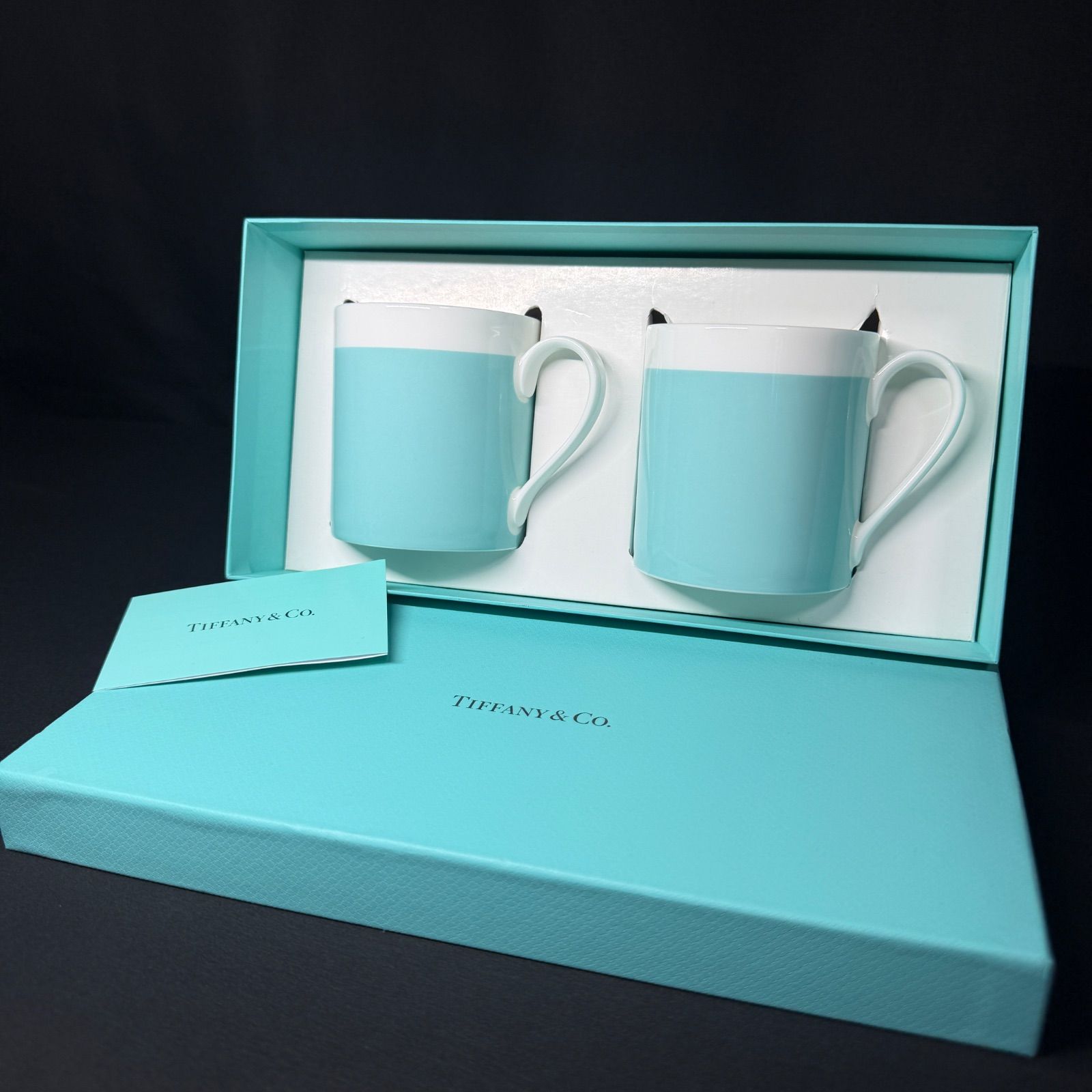 F180 Tiffany ティファニー マグカップ カラーブロック TFブルー マグ