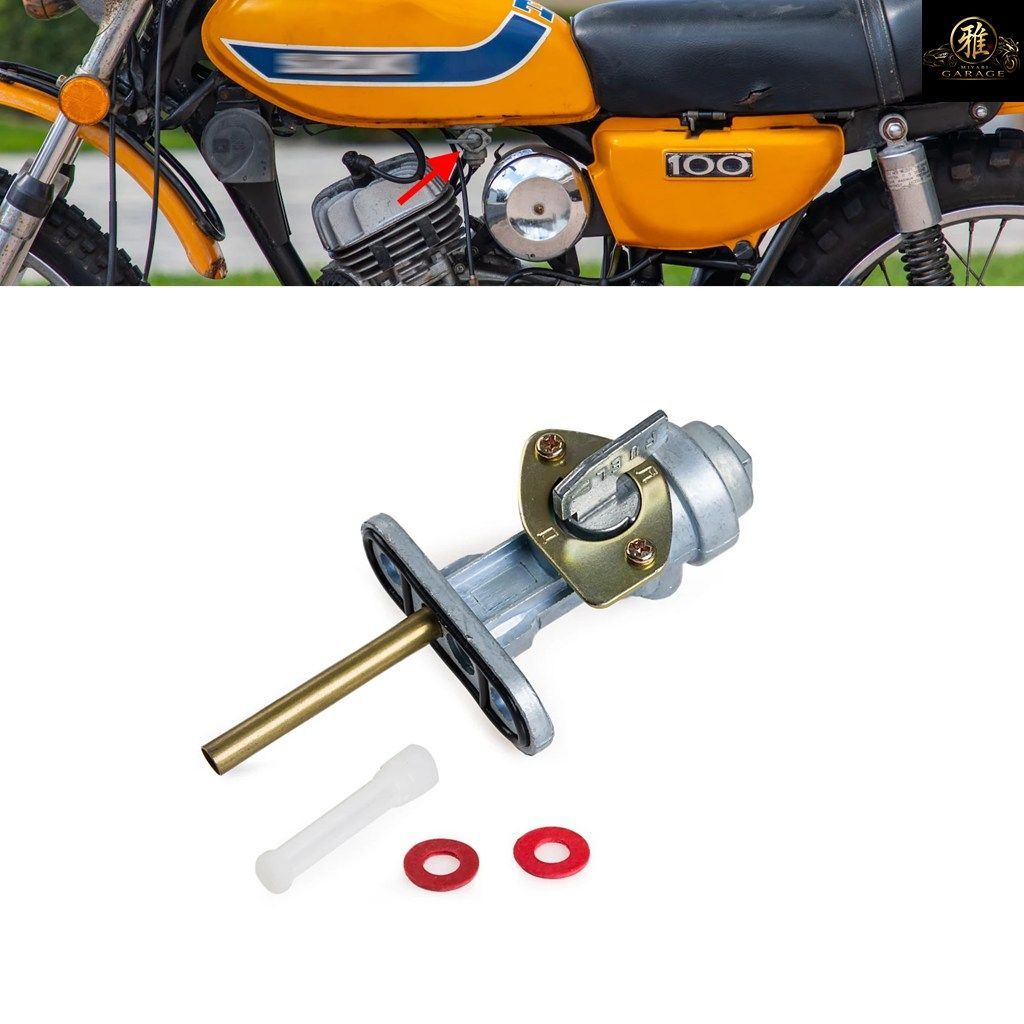 オートバイ用オイル燃料タンクバルブタップスイッチ燃料コック TS100