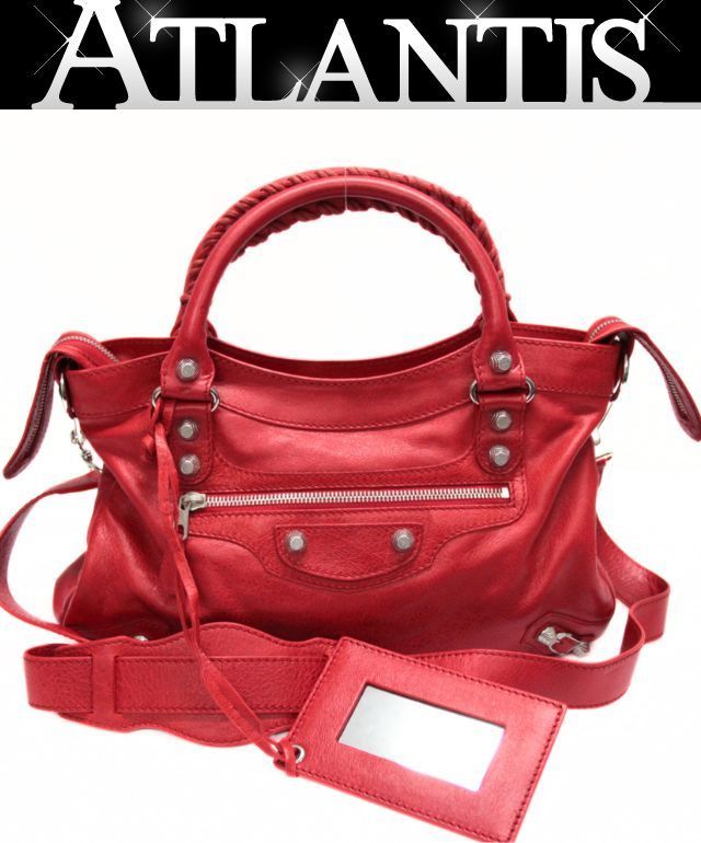 極美品 バレンシアガ BALENCIAGA ザ・ジャイアントタウン 2WAYバッグ