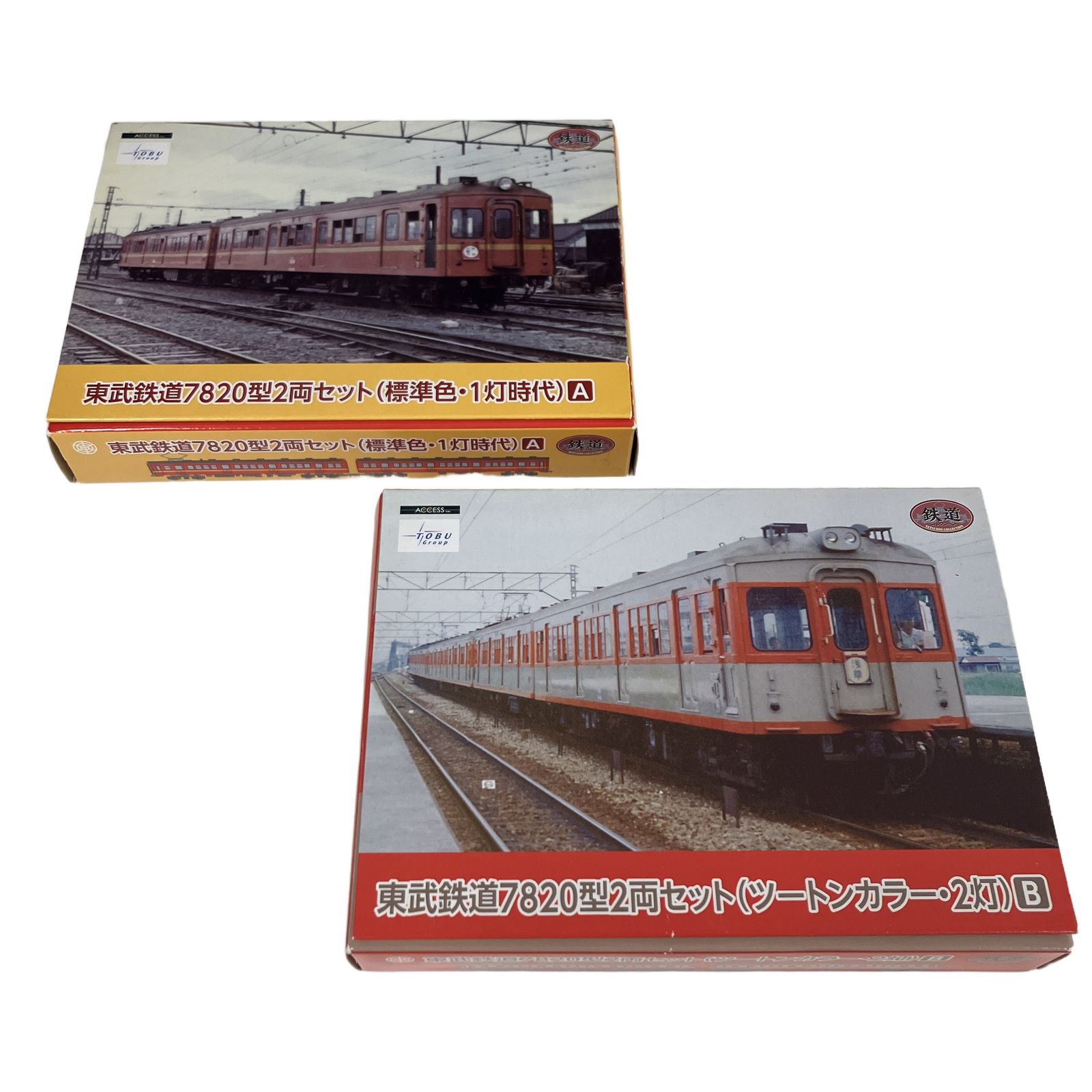 鉄道コレクション 鉄コレ 7820型 N化動力付き □ 東武鉄道7820型2両