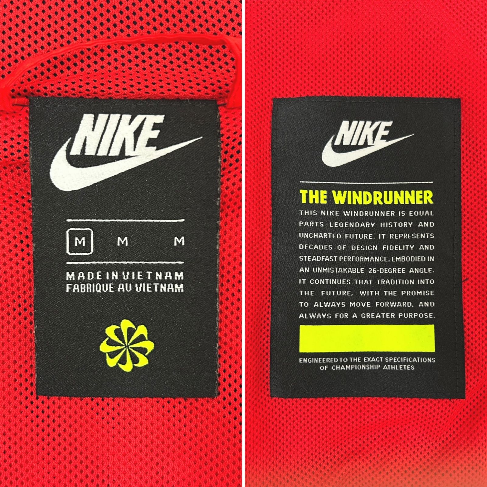 NIKE (ナイキ) ジップアップ ナイロン ジャケット DA0002-657 M