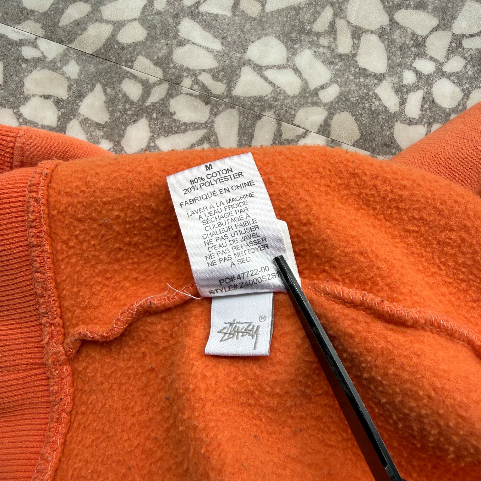 STUSSY / world tour zip hoodie ステューシー ワールドツアー 肉厚 