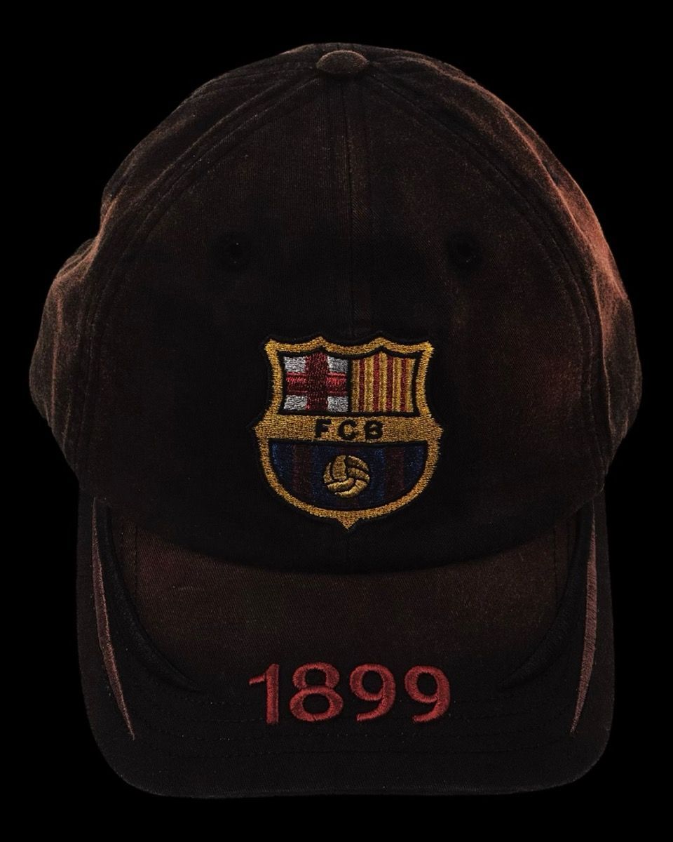 バルサ　バルセロナ　トラヴィススコット　帽子　ハット　cactus jack Travis Scott × FC Barcelona 1899 Distressed Hat トラヴィススコット