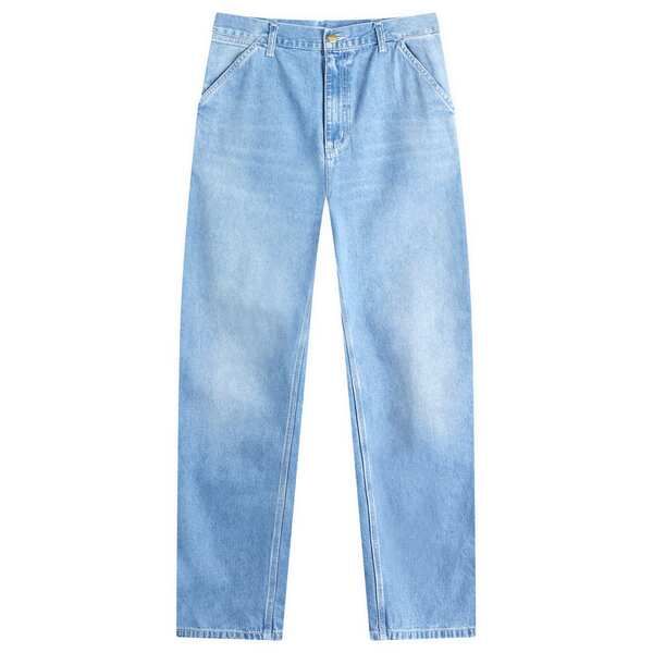 カーハート メンズ ボトムス カジュアルパンツ デニム Carhartt WIP Denim Simple Pants Blue Lightrue Wash ブルー