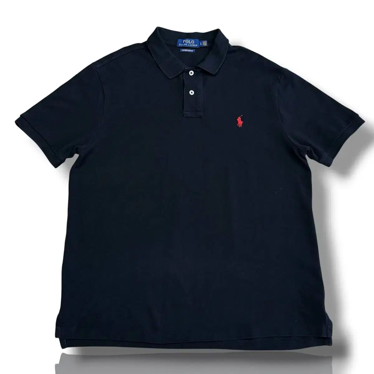 POLO RALPH LAUREN Lサイズ Kara Polo Tシャツ 半袖 ブラック