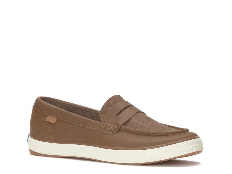 ケッズ レディース シューズ スリッポン・ローファー Keds Center III Loafer Cognac