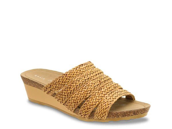 ダイビッドテイト レディース シューズ サンダル David Tate Fabiana Wedge Sandal Off White オフホワイト