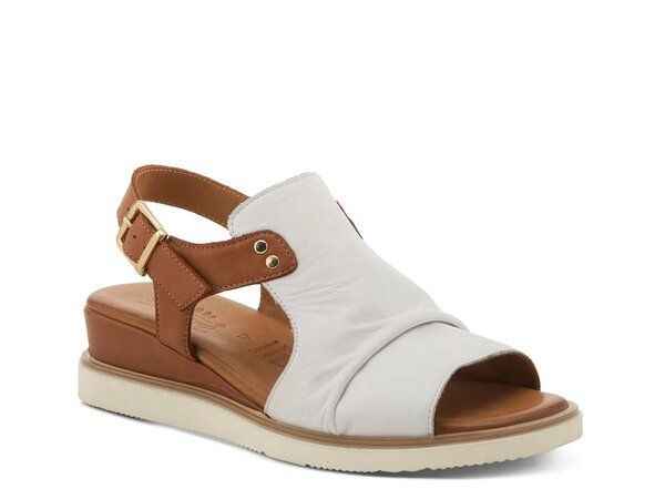スプリングステップ レディース シューズ サンダル Spring Step Locals Wedge Sandal Off White オフホワイト