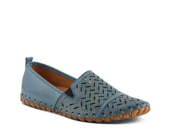 スプリングステップ レディース シューズ スリッポン・ローファー Spring Step Kapri Loafer Blue ブルー