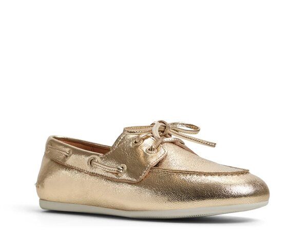 スペリー レディース シューズ デッキシューズ Sperry Slim Boat Shoe Gold Metallic ゴールド