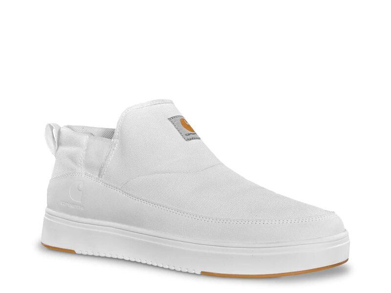 カーハート メンズ シューズ スリッポン・ローファー Carhartt Detroit SlipOn White ホワイト