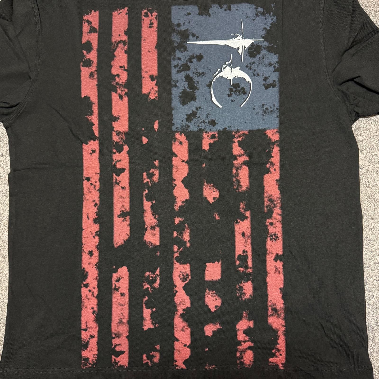 未使用 THUG CLUB 25SS 星条旗長袖Tシャツ カットソー ロンT 