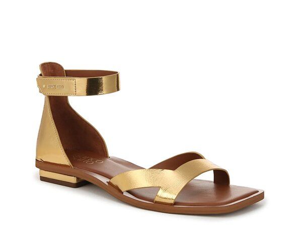フランコサルト レディース シューズ サンダル Franco Sarto Elisa Sandal Gold Metallic ゴールド