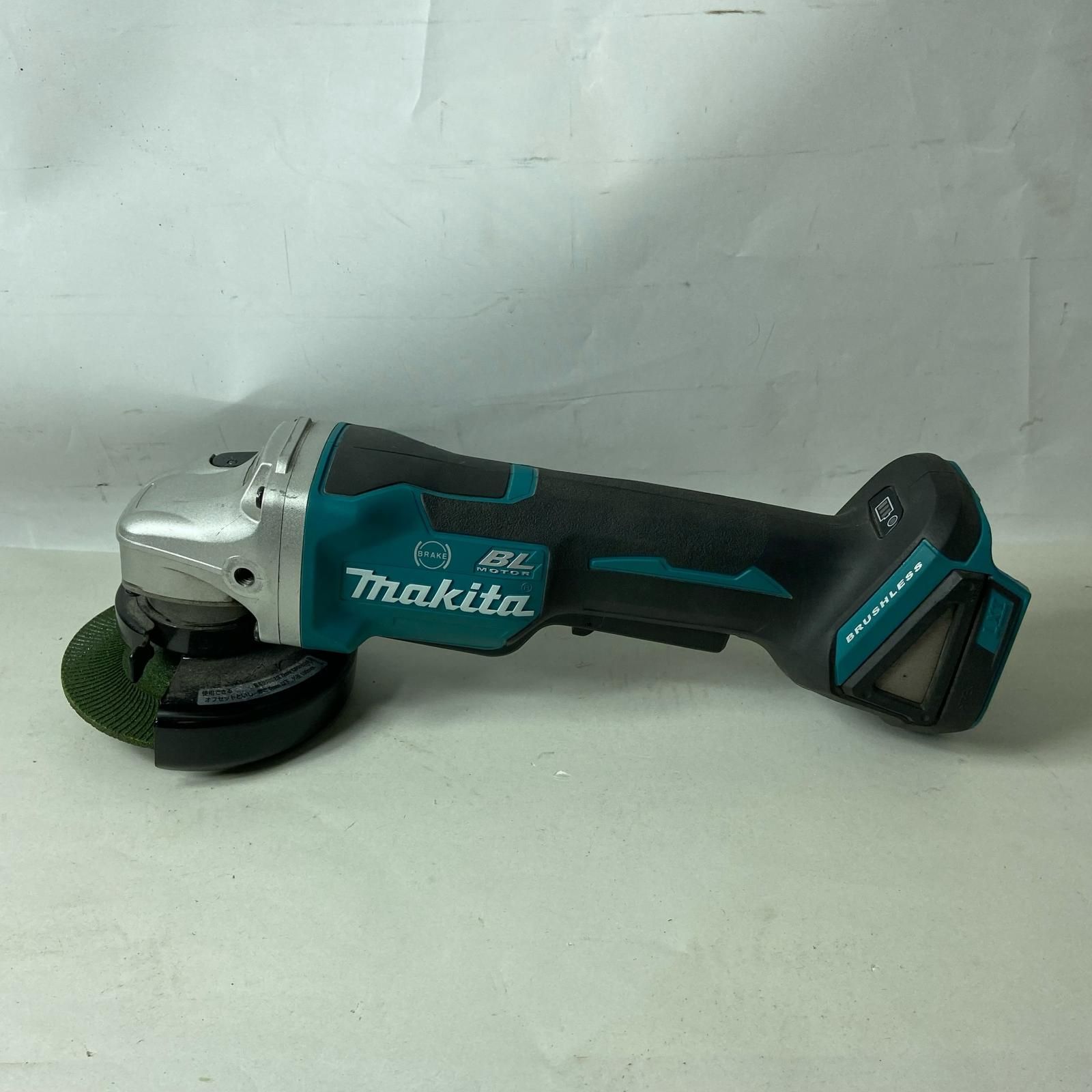 MAKITA マキタ 100mm 14.4V充電式ディスクグラインダー パドルスイッチ GA407D ブルー 11,604円