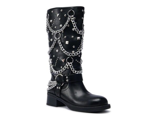 アザレア ワン レディース シューズ ブーツ・レインブーツ Azalea Wang Fillmore Boot Black ブラック