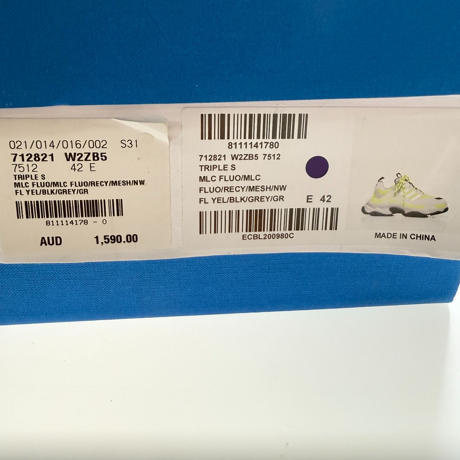 新品未使用】バレンシアガ×アディダス BALENCIAGA×adidas トリプルS 