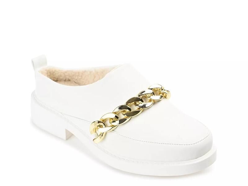 ジャーニー レディース シューズ サンダル JourneeSheah Mule White ホワイト