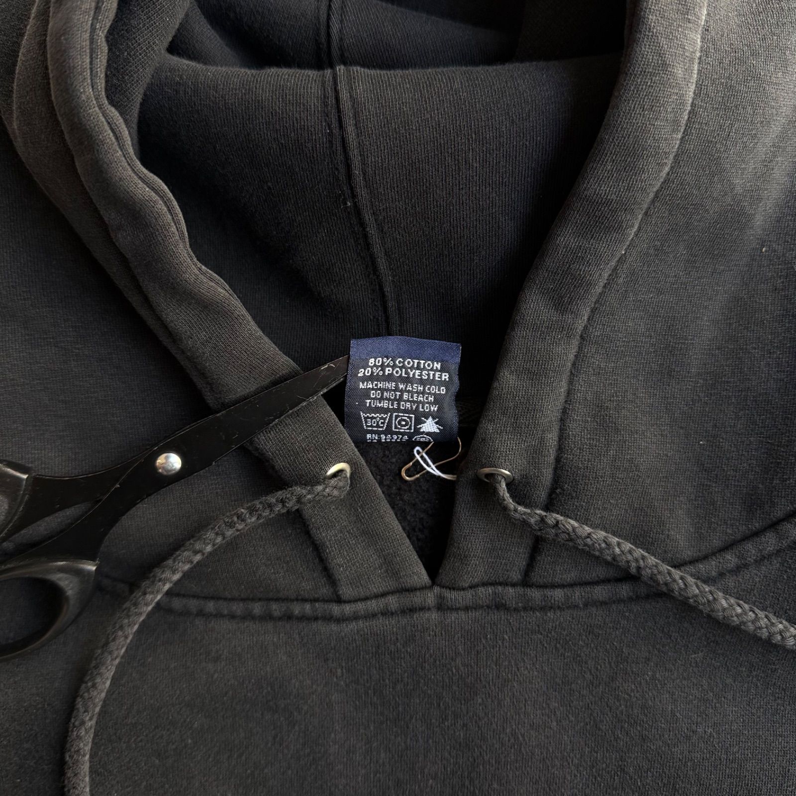 STUSSY / 00's usa製 monogram N°4 hoodie size L ステューシー