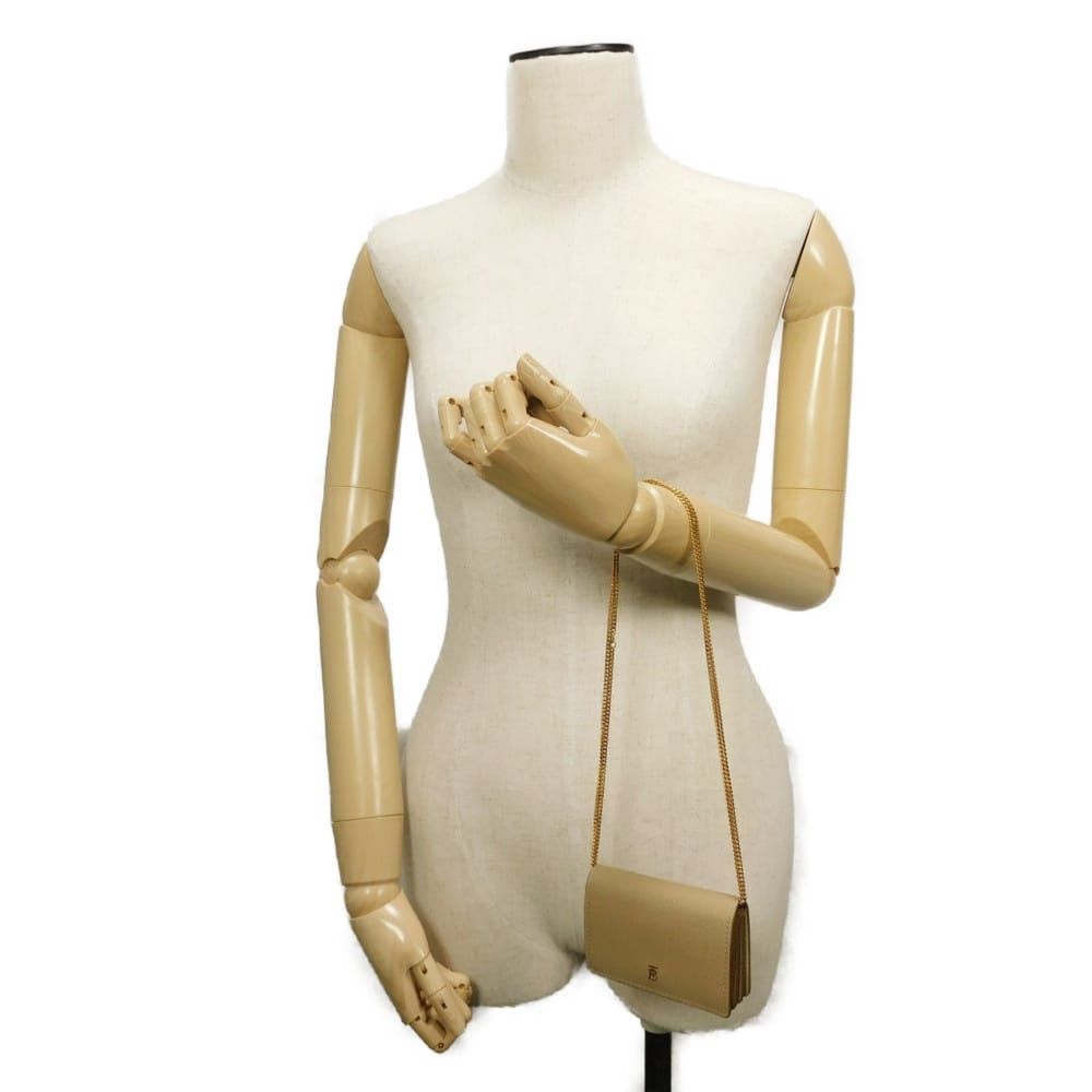 美品】 BURBERRY バーバリー TBモノグラム ケース チェーン付 BURBERRY