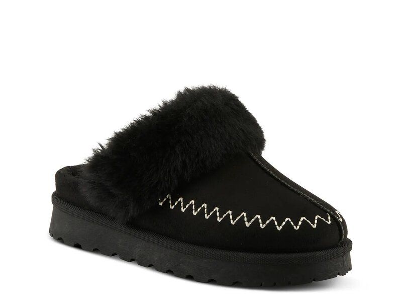 フレクサス レディース シューズ サンダル Flexus Alava Mule Black ブラック