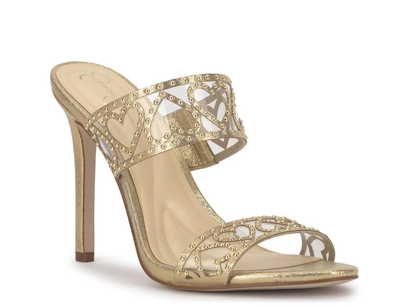 ジェシカシンプソン レディース シューズ サンダル Jessica Simpson Jovara Sandal GoldClear ゴールド