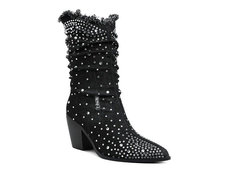 ロンドンラグ レディース シューズ ブーツ・レインブーツ London Rag Savant Boot Black ブラック