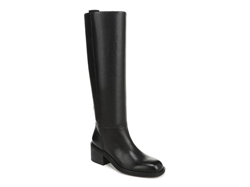 フランコサルト レディース シューズ ブーツ・レインブーツ Franco Sarto Niva Boot Black Leather ブラック
