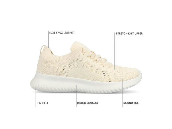 ジャーニー レディース シューズ スニーカー Journee Brena Sneaker Womens Beige ベージュ