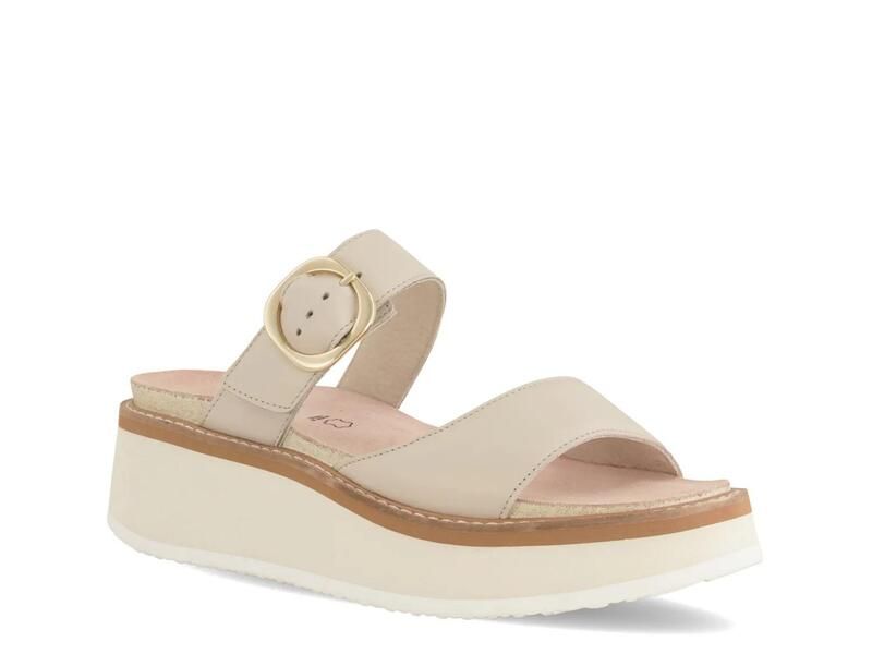 ナオト レディース シューズ サンダル Naot Halvah Wedge Sandal Ivory Leather アイボリー