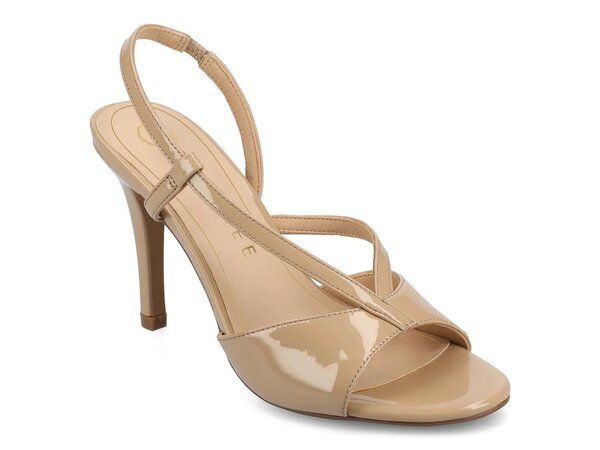 ジャーニー レディース シューズ サンダル Journee Varra Sandal Beige Patent ベージュ