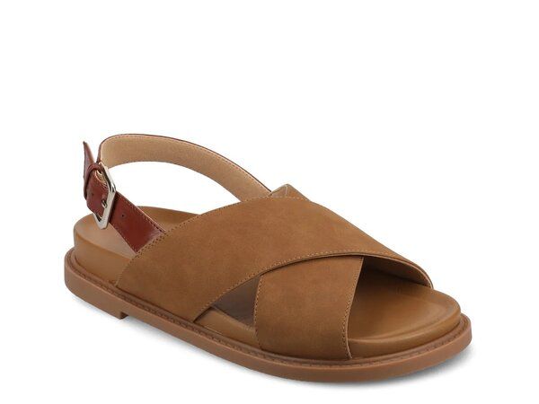 ジャーニー レディース シューズ サンダル Journee Marinna Sandal Dark Brown ブラウン