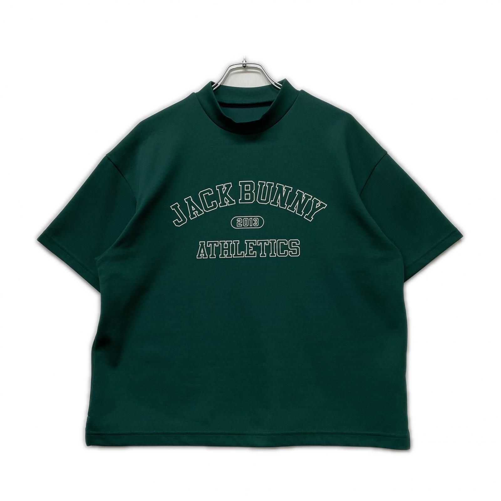 中古 レディース ジャックバニー Jack Bunny!! 半袖ポロシャツ 1(M) 緑 グリーン モックネック