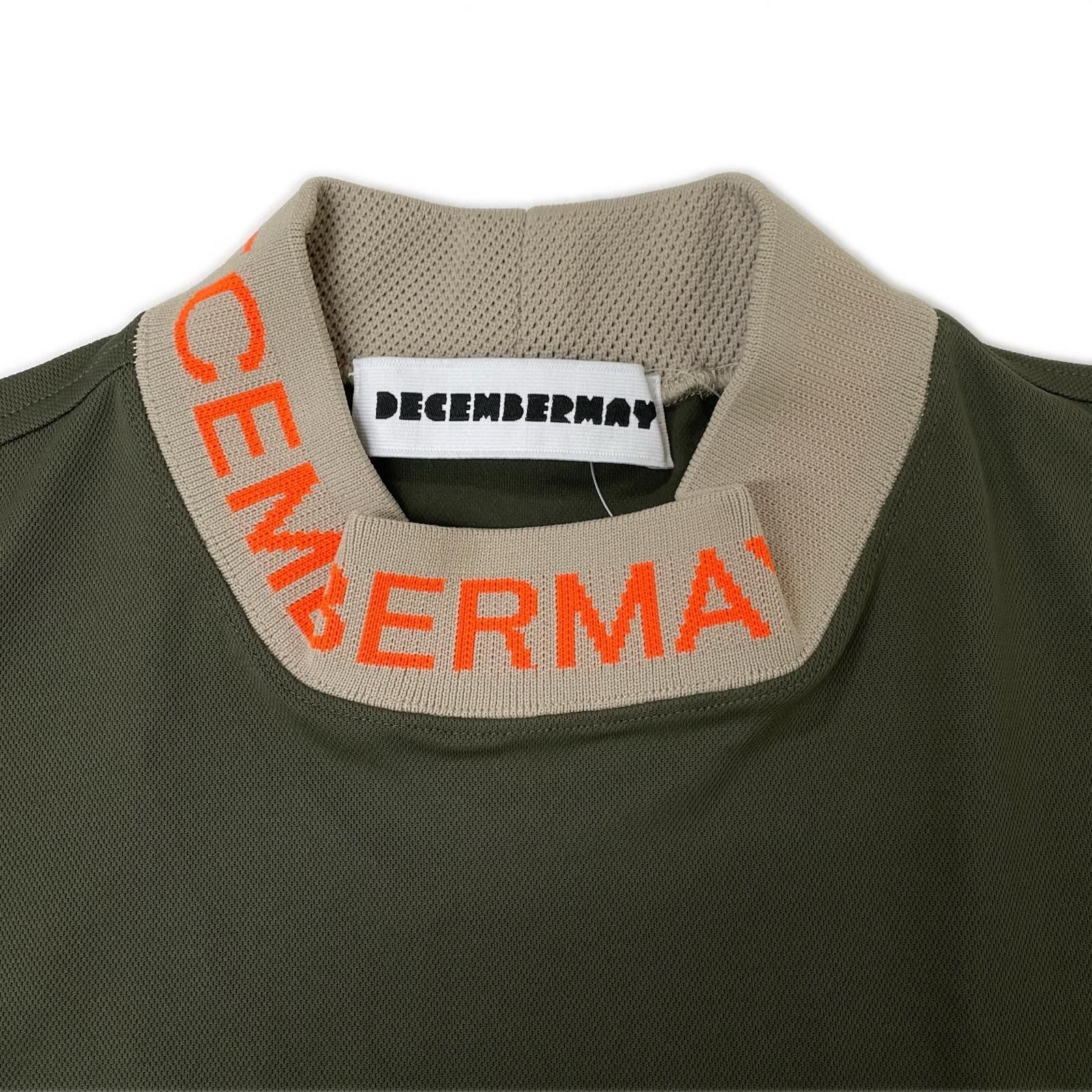 中古 メンズ ディセンバーメイ DECEMBERMAY 半袖シャツ M カーキ 吸湿