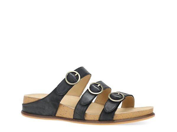 ダンスコ レディース シューズ サンダル Dansko Campbell Wedge Sandal Black ブラック