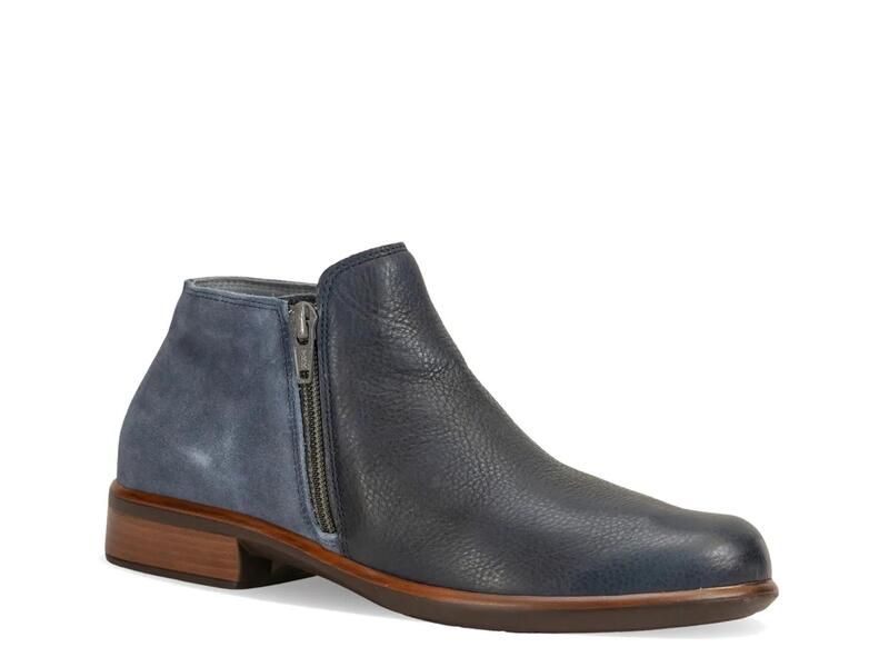 ナオト レディース シューズ ブーツ・レインブーツ Naot Helm Bootie Blue Leather ブルー