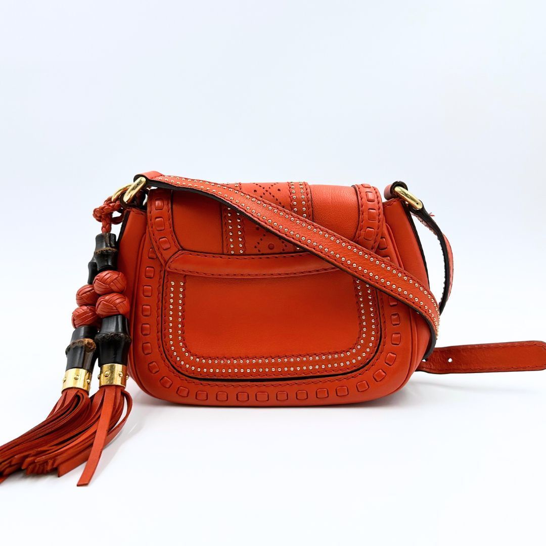 美品】Gucci ホースビット バンブータッセル レザー - メルカリ