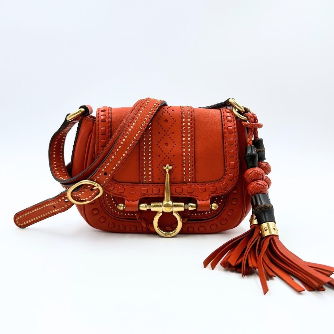 美品】Gucci ホースビット バンブータッセル レザー - メルカリ