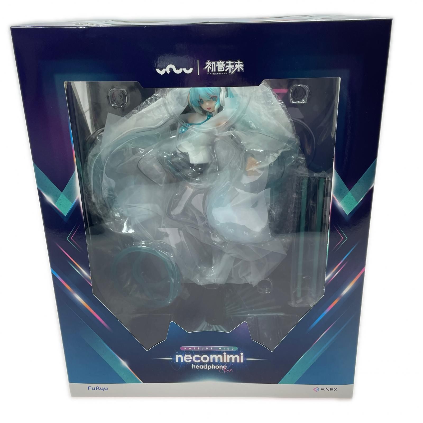 FURYU フリュー 妖舞YOWU×F:NEX 初音ミク 猫耳ヘッドフォンVer. 1/7スケール フィギュア 未開封
