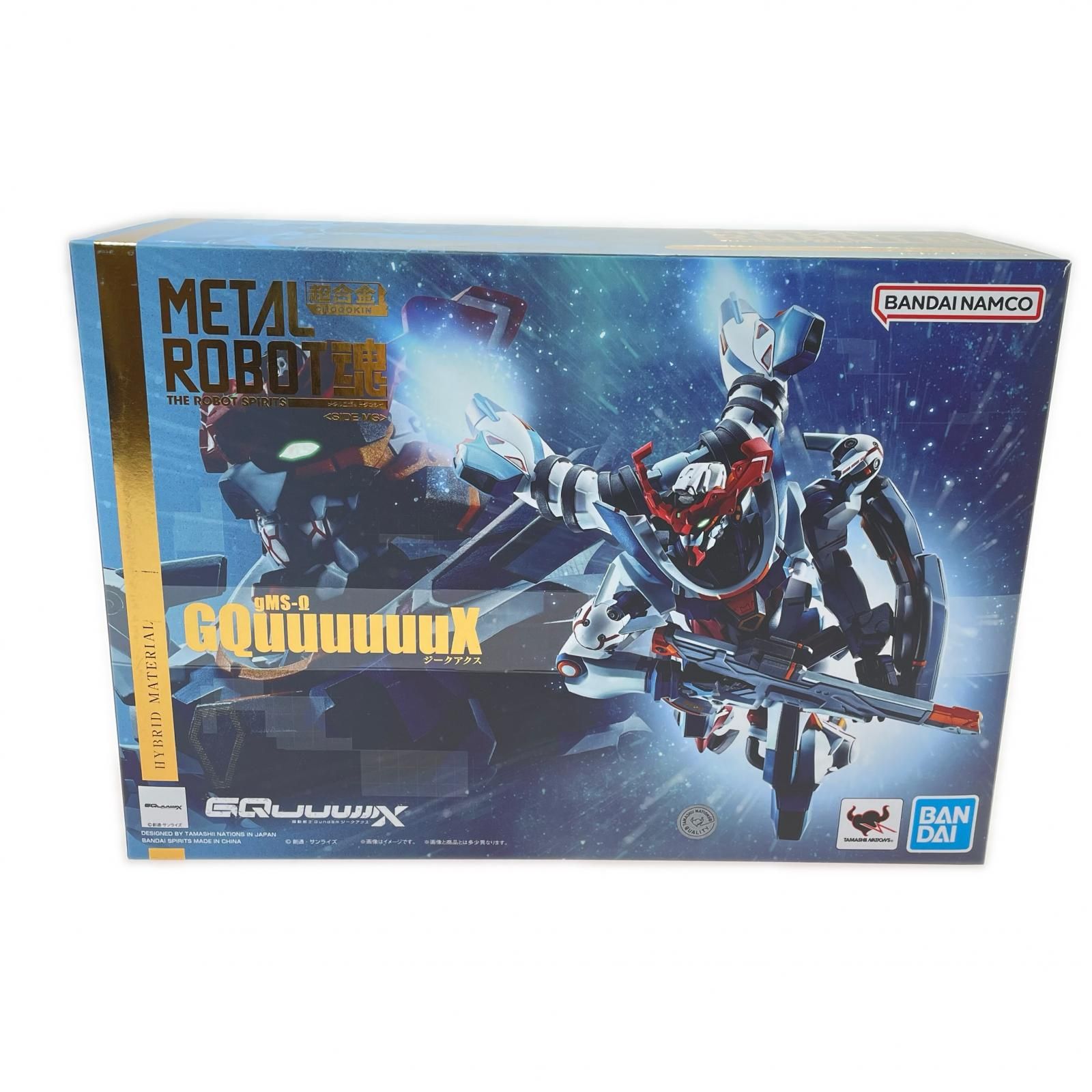 BANDAI バンダイ METAL ROBOT魂 〈SIDE MS〉 GQuuuuuuX フィギュア