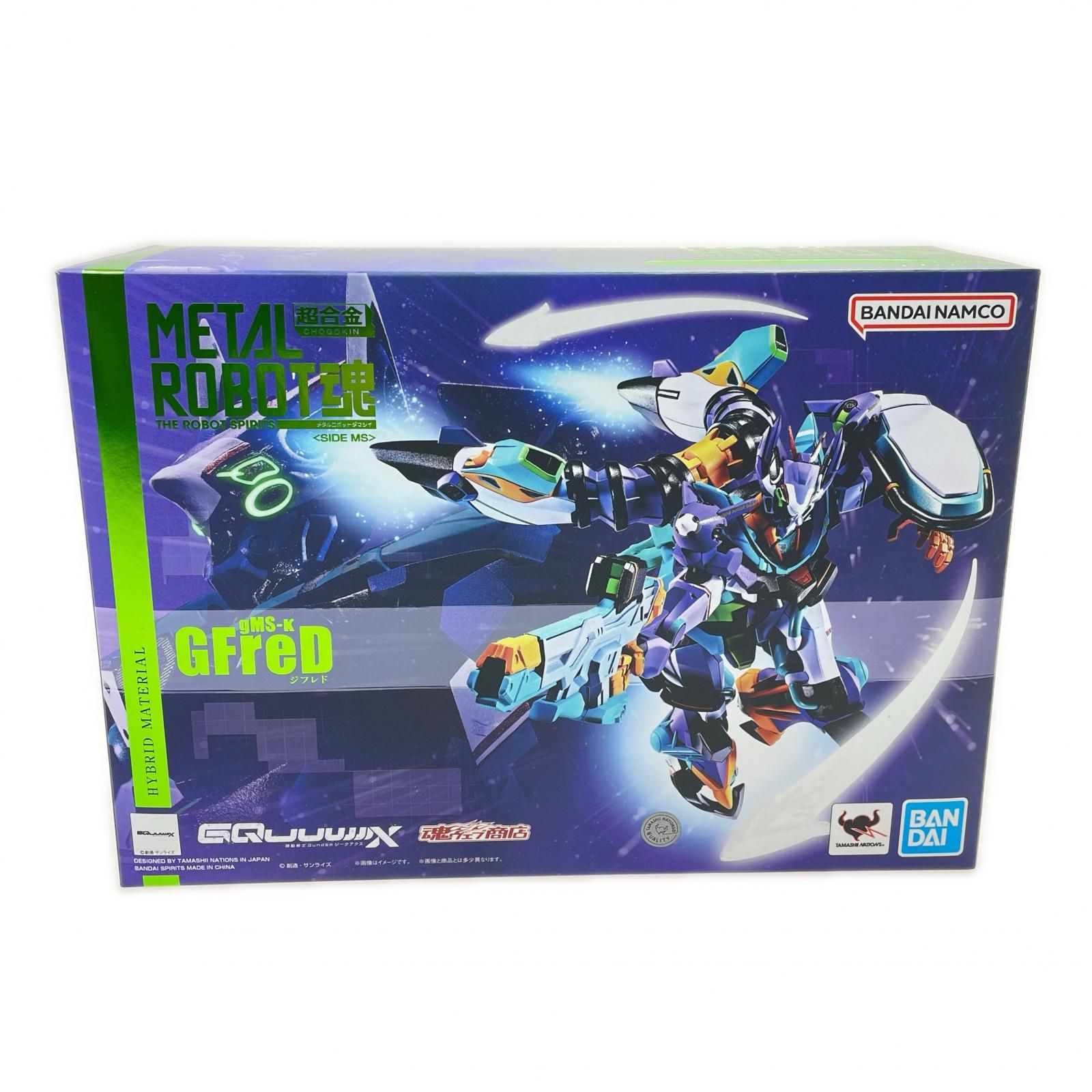 BANDAI バンダイ METAL ROBOT魂 〈SIDE MS〉 機動戦士Gundam GQuuuuuuX GFreD フィギュア