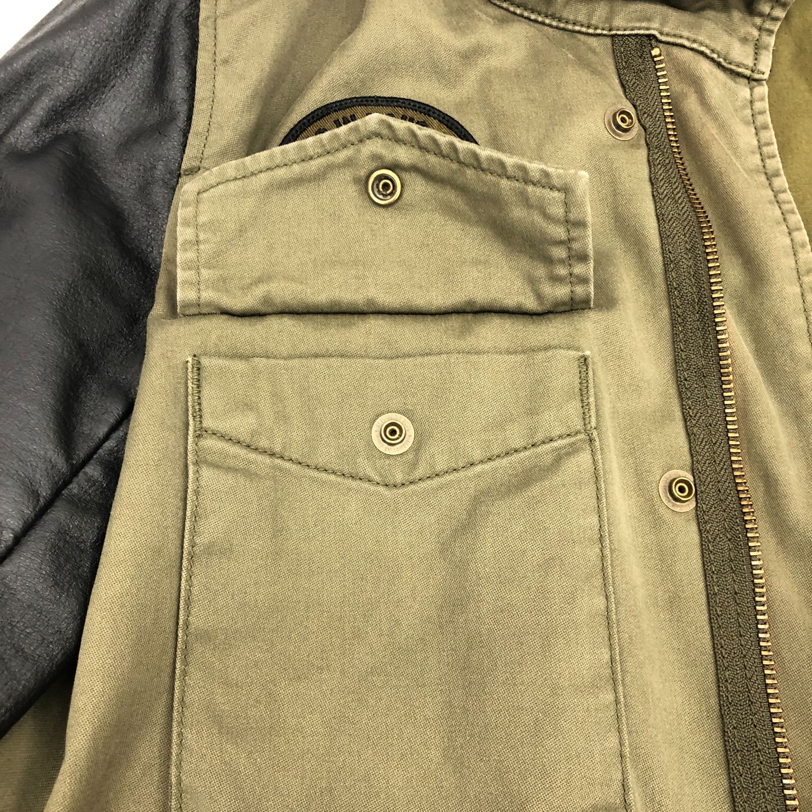 HYSTERIC GLAMOUR ミリタリージャケット カーキ 中古・古着通販】Hysteric Glamour (ヒステリックグラマー) M65 ジャケット・アウター