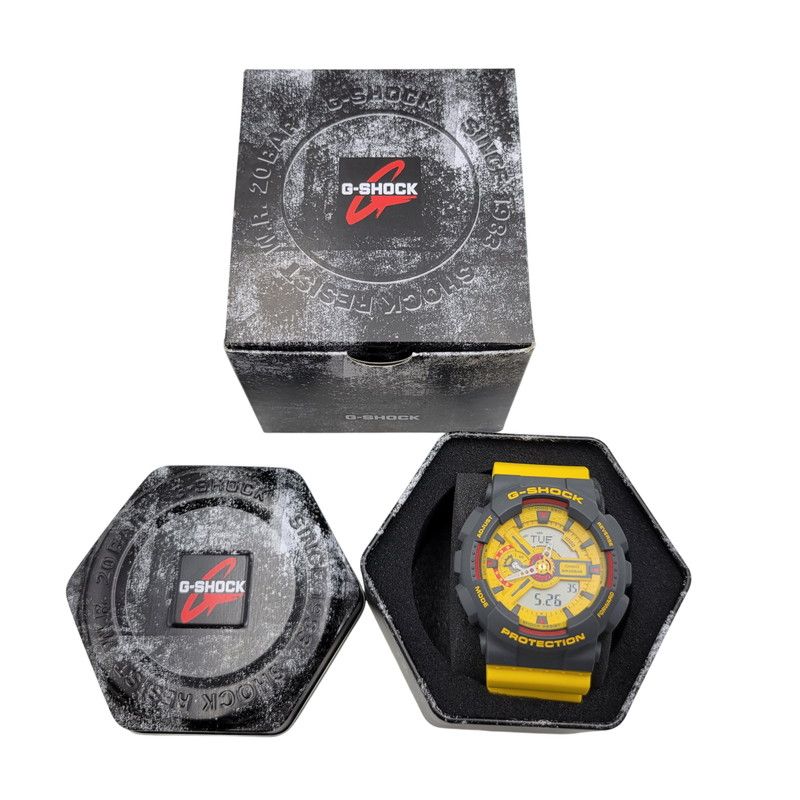 【中古美品】 G-SHOCK ジーショック GA-110Y-9ADR 腕時計 時計 【199-260526-kh-18-izu】