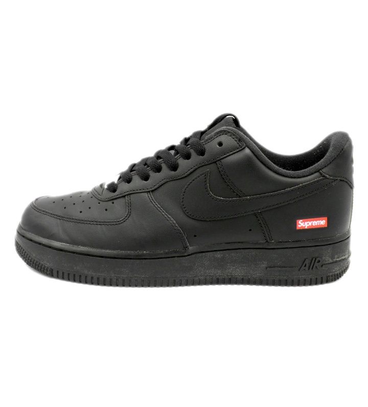 ナイキ NIKE × シュプリーム Supreme 【 AIR FORCE 1 LOW BLACK CU9225 001 】 エア フォース 1 ロー ブラック スニーカー f31279