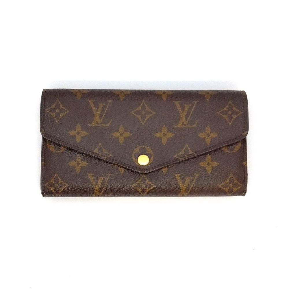 ルイヴィトン LOUIS VUITTON ポルト･フォイユ･サラ 長財布 モノグラム キャンバス M60531 RFID ユニセックス【中古】
